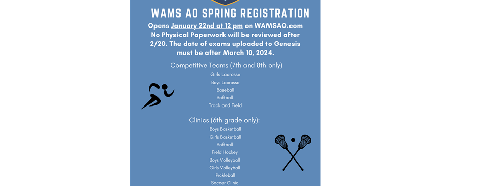 Spring Registration